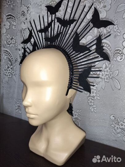 Корона-ободок, комплект Пани Ка, Хэллоуин