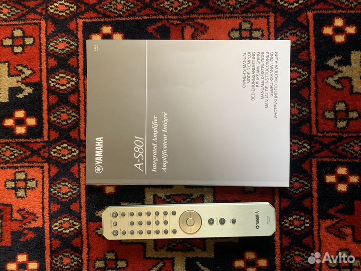 Интегральный усилитель yamaha A-s 801