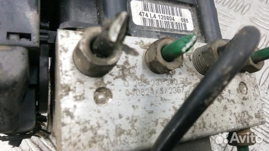 Блок ABS renault megane 2 (LBE07KW01)