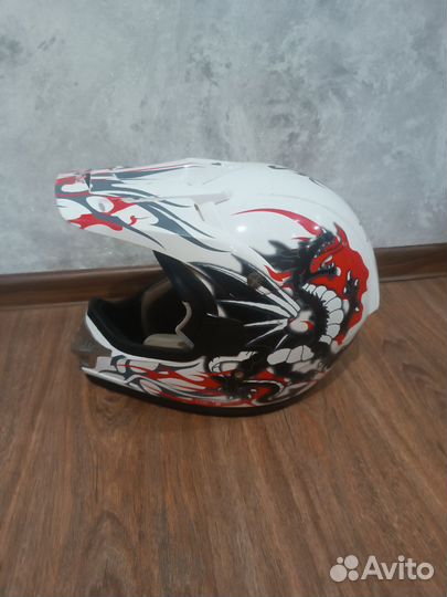 Шлем кроссовый бу