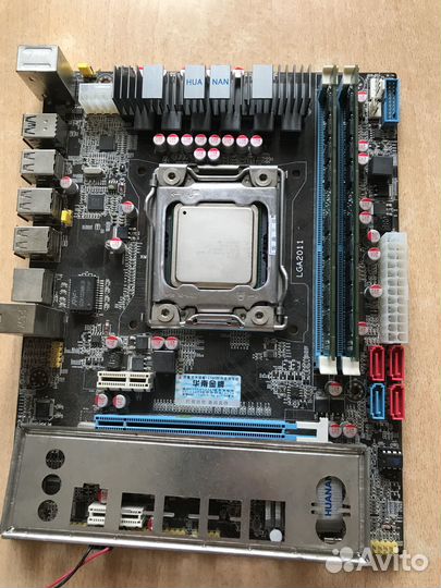 Комплект для пк Huanan X79 LGA2011 + 8Gb DDR3 ECC