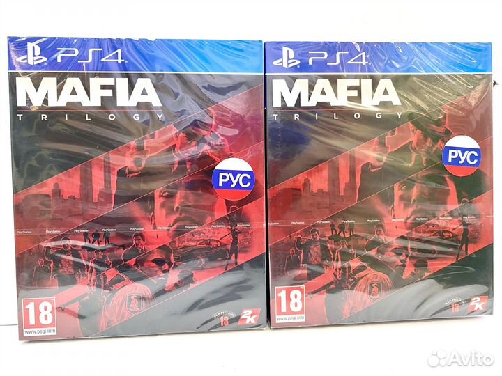Новый Mafia 1-3 Trilogy на Ps4 / 5