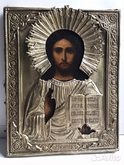 Старинные иконы. Финифть, письмо