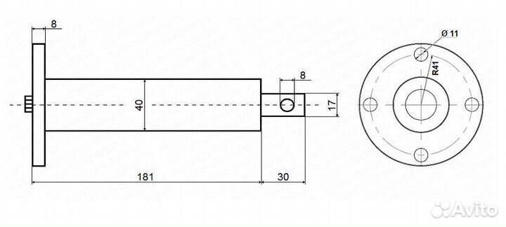 Универсальная низкая рулевая колонка для поддержки