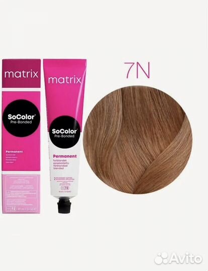 Matrix SoColor 7N Стойкая краска
