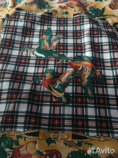 Утки Италия винтажный платок