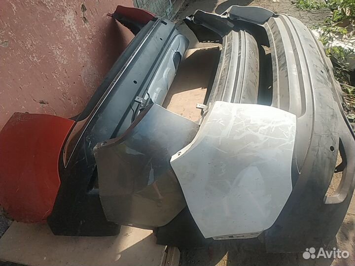 Задний бампер renault kaptur