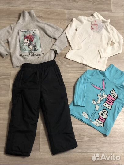 Одежда для девочки пакетом 98
