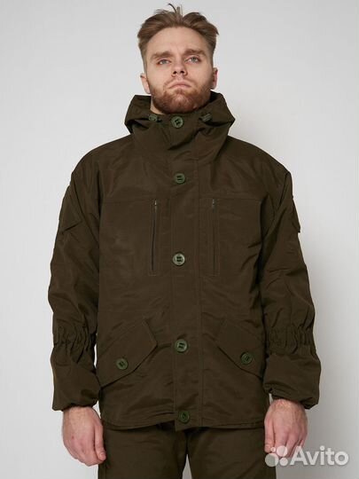 Костюм Горка 5 inruska twin флис, хаки, рип-стоп