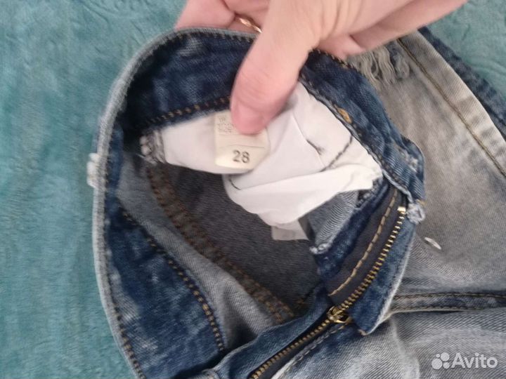 Шорты джинсовые