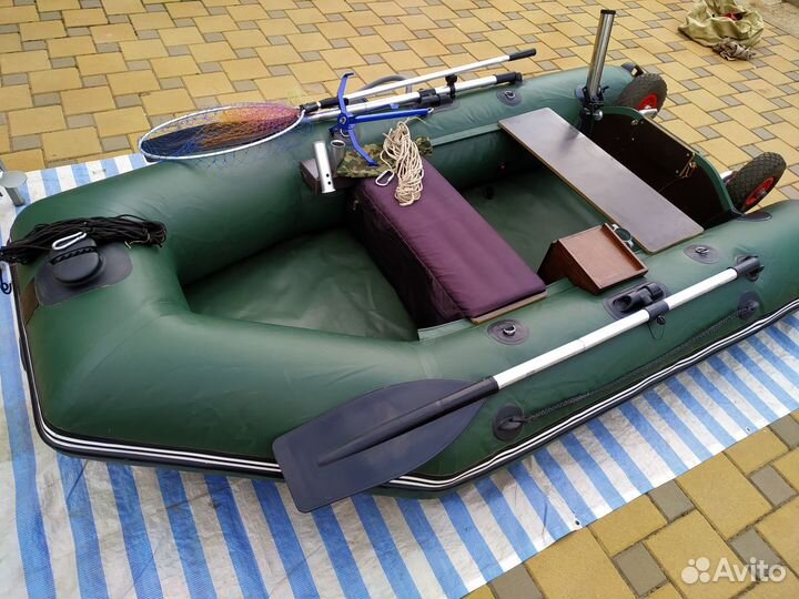 Лодка пвх с мотором комплект бу