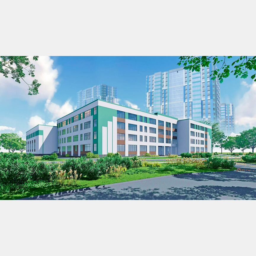 1-к. квартира, 46 м², 7/24 эт.