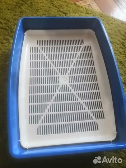 Лоток, туалет для кошек с бортиком