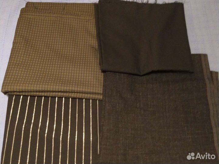 Отрезы ткани СССР шерсть