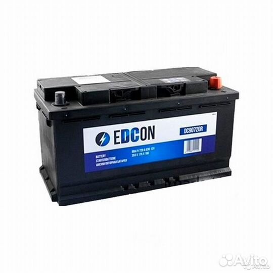 Аккумулятор Edcon AGM 90 A/h 810А