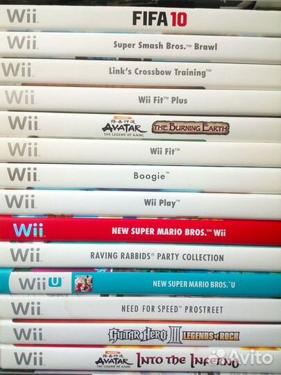 Nintendo Wii - Wii U диски лицензионные игры
