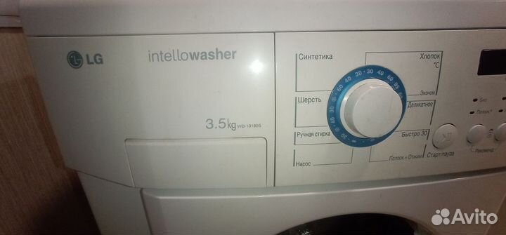 Стиральная машина Lg Intellowasher WD-10180S