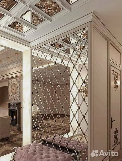 Плитка из зеркал на заказ