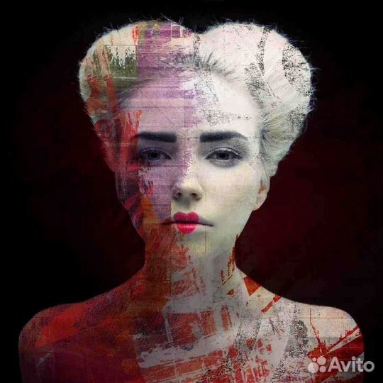 Итальянская картина Арт 016. Фактурная штукатурка