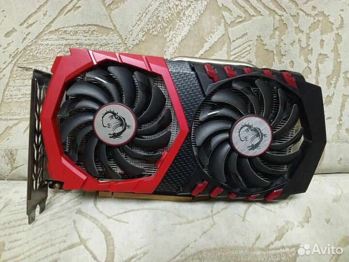 Видеокарта MSI GTX 1050 Ti Gaming X 4Gb