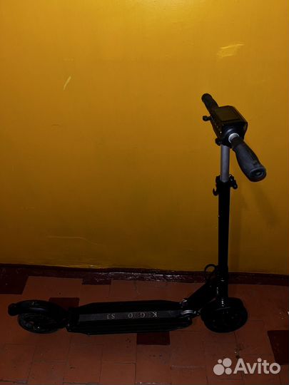 Электросамокат kugoo s3