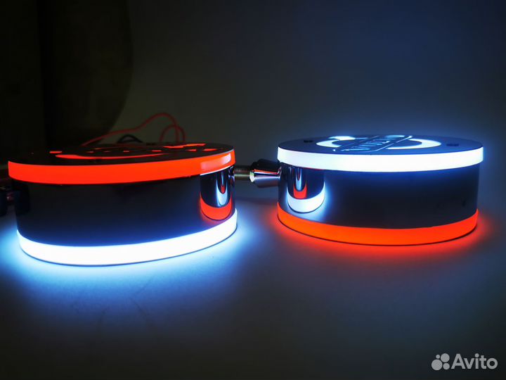 Леденцы (хром) под зеркала 24V