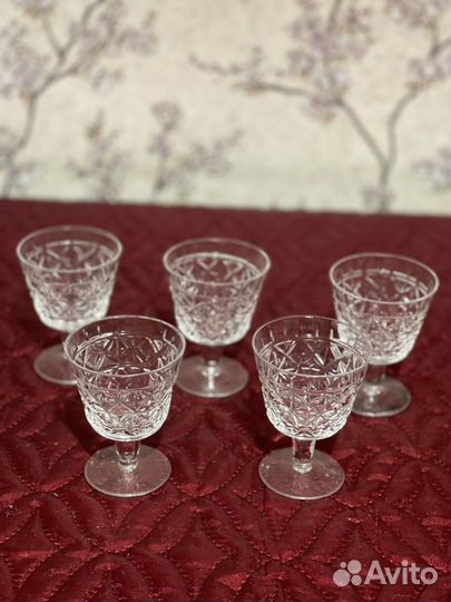 Рюмки хрусталь СССР