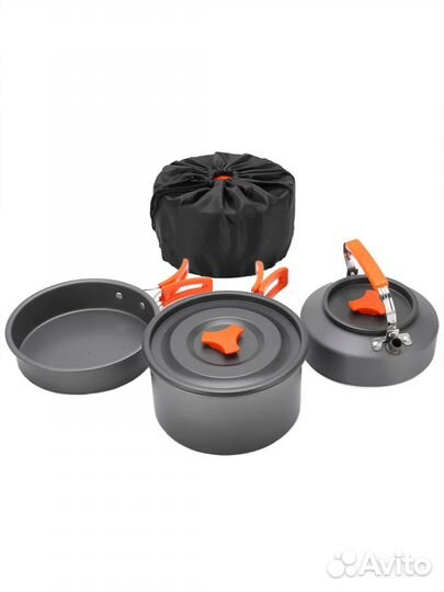 Набор походной посуды 9 предметов