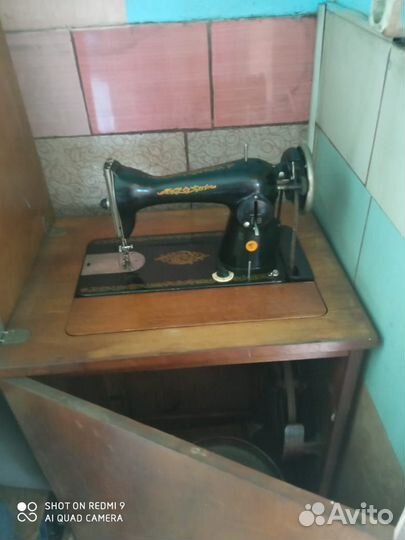 Швейная машинка подольская ручная
