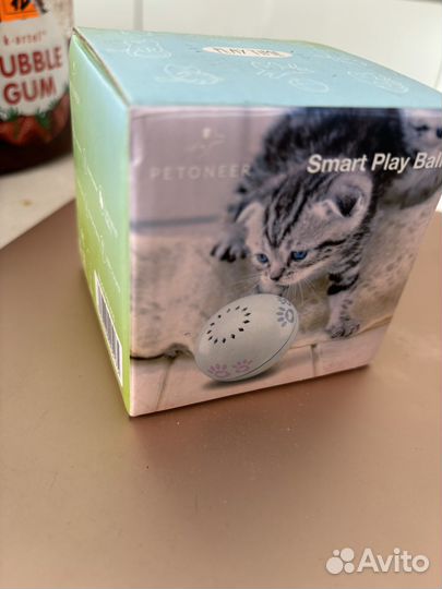 Шарик для кошки SMART play ball