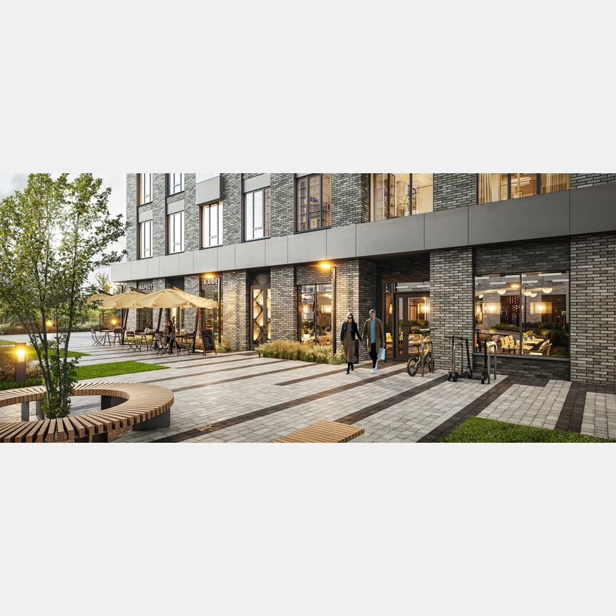 1-к. квартира, 33,5 м², 1/30 эт.