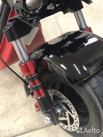 Электроскутер White-Siberia mini-R