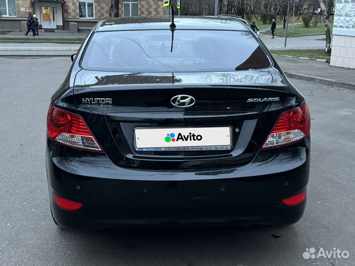 Hyundai Solaris 1.6 AT, 2011, 128 500 км