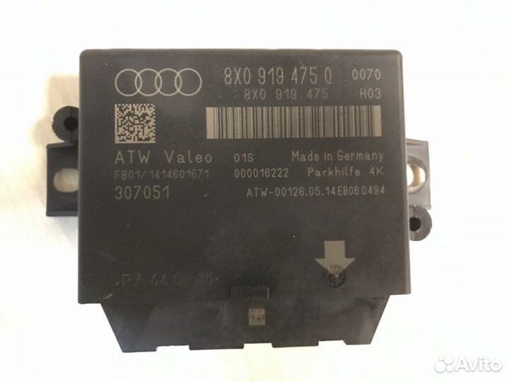 Блок управления парктрониками Audi Q3 8U 2014