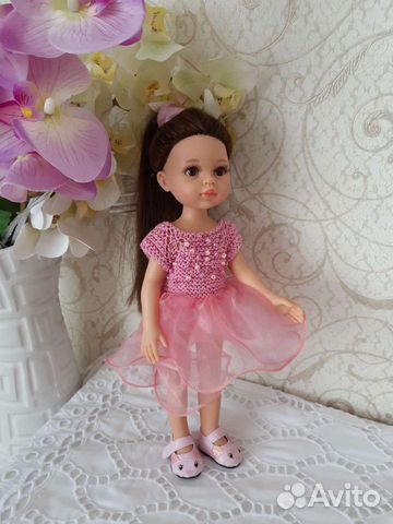 Платье для кукол Паола Рейна