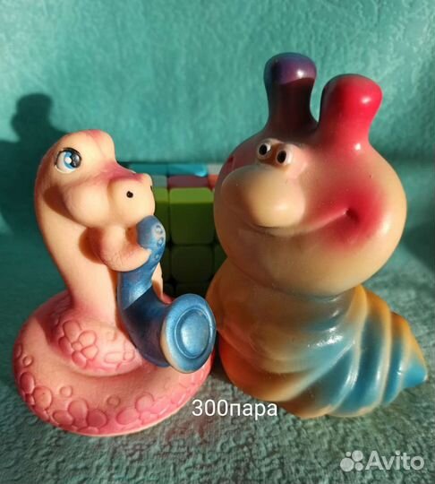 Резиновые игрушки СССР