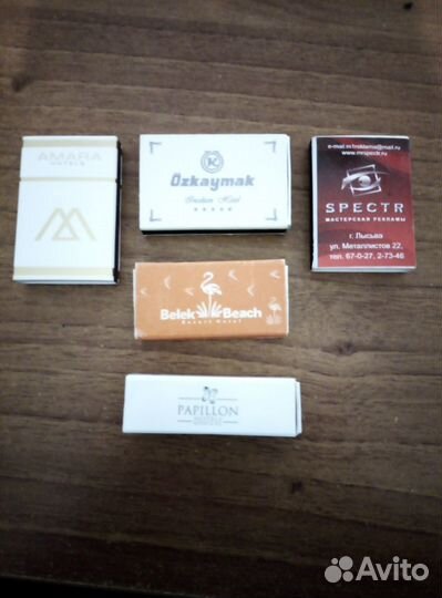 Рекламные спички