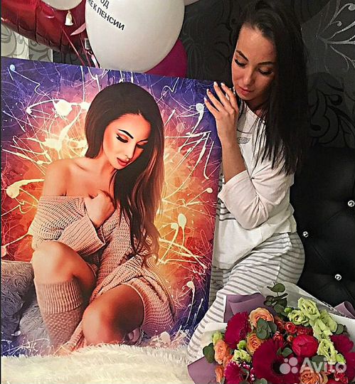 Портрет по фото в подарок