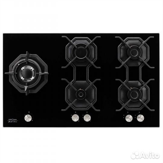 Газовая варочная панель 5 конфорок