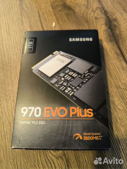 Samsung 970 evo plus 1TB (нераспакованный)