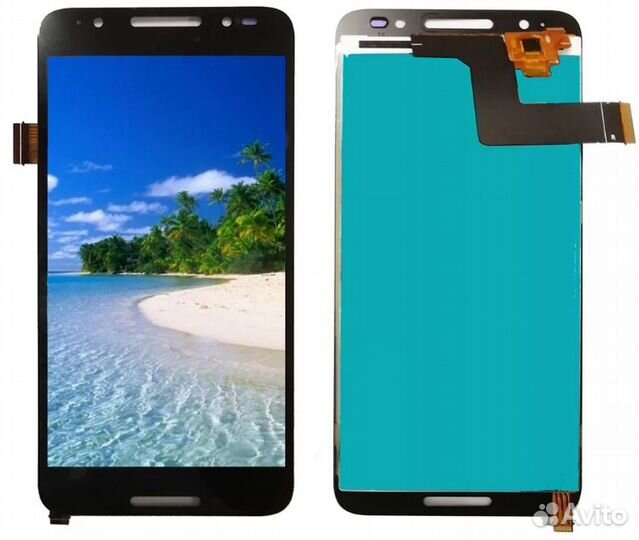 Дисплейный модуль для Alcatel A3 Plus черный