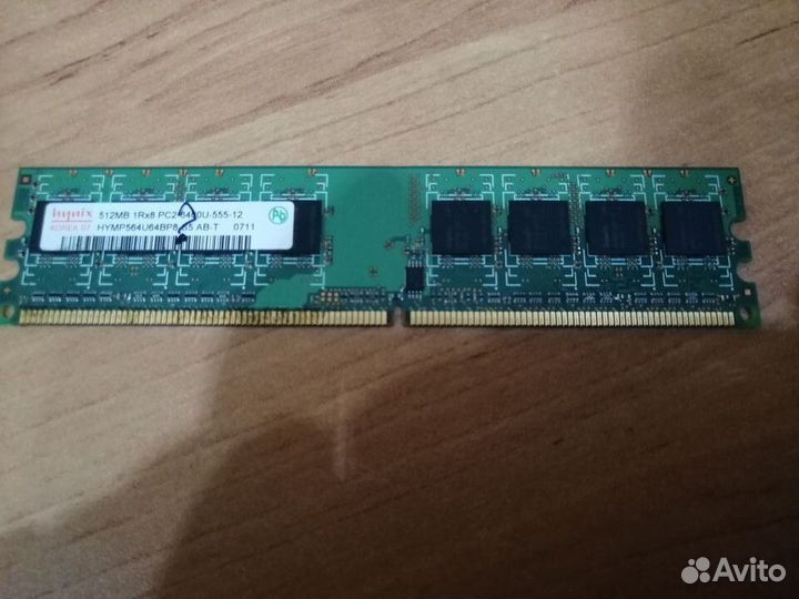 Оперативная память Hynix 512 MB DDR2