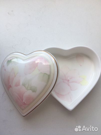 Шкатулка Япония Nikko Орхидея 9,5 см (сердце)