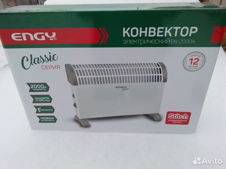 Обогреватель Конвектор Новый