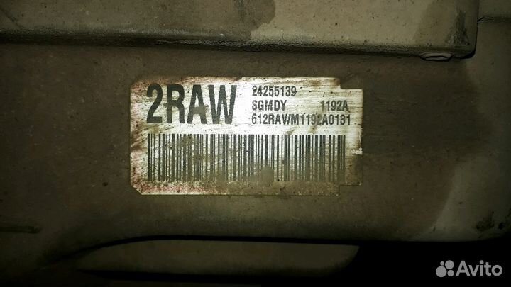 24255139 АКПП 6Т40 a16let