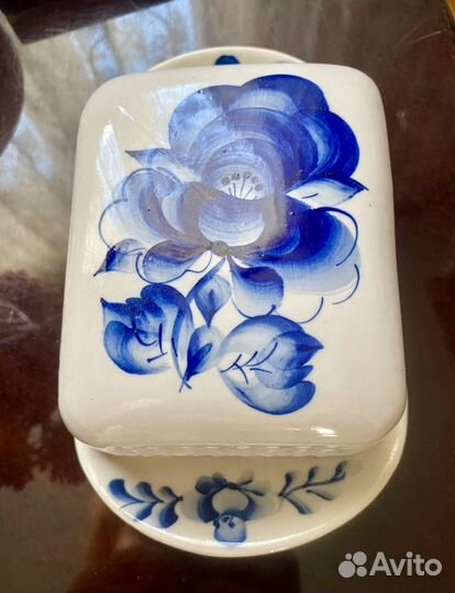 Масленка СССР, Гжель