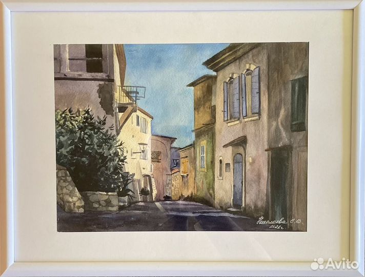 Картина акварель