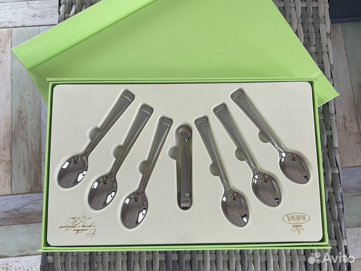 Набор чайных ложек новый