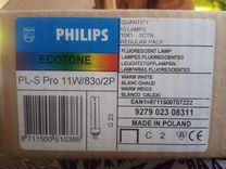 Лампа philips ecotone g23 11w