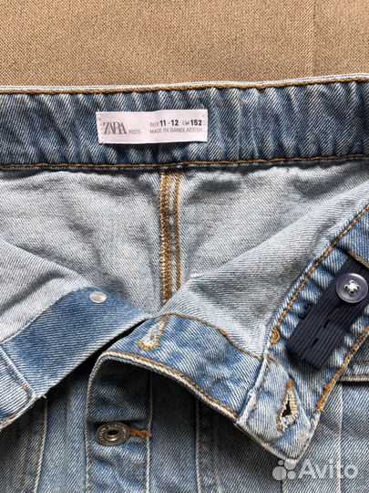 Джинсовая юбка zara